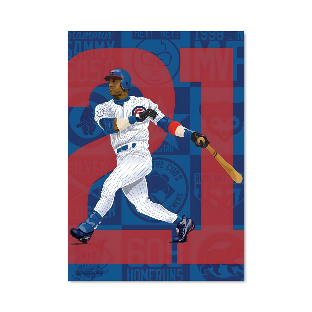 Poster Sammy sosa bat